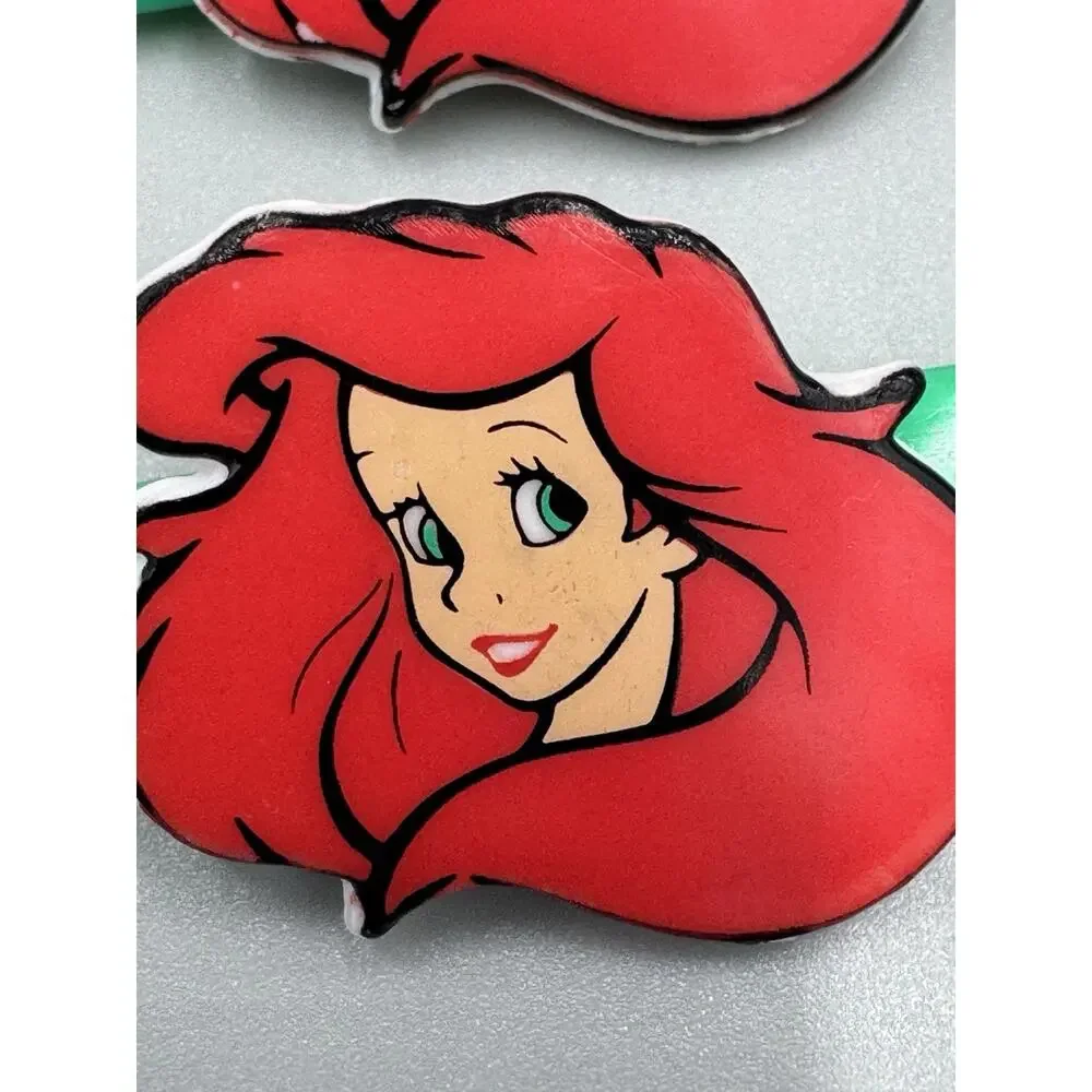 Vintage Disney's The Little Mermaid Barrette Clips 2 Sets‎ 4 Total